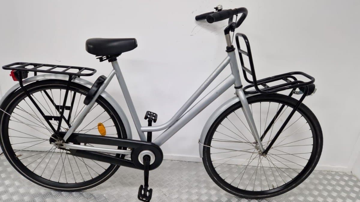 Tweedehands Spedition Transportfiets Zwart - €189