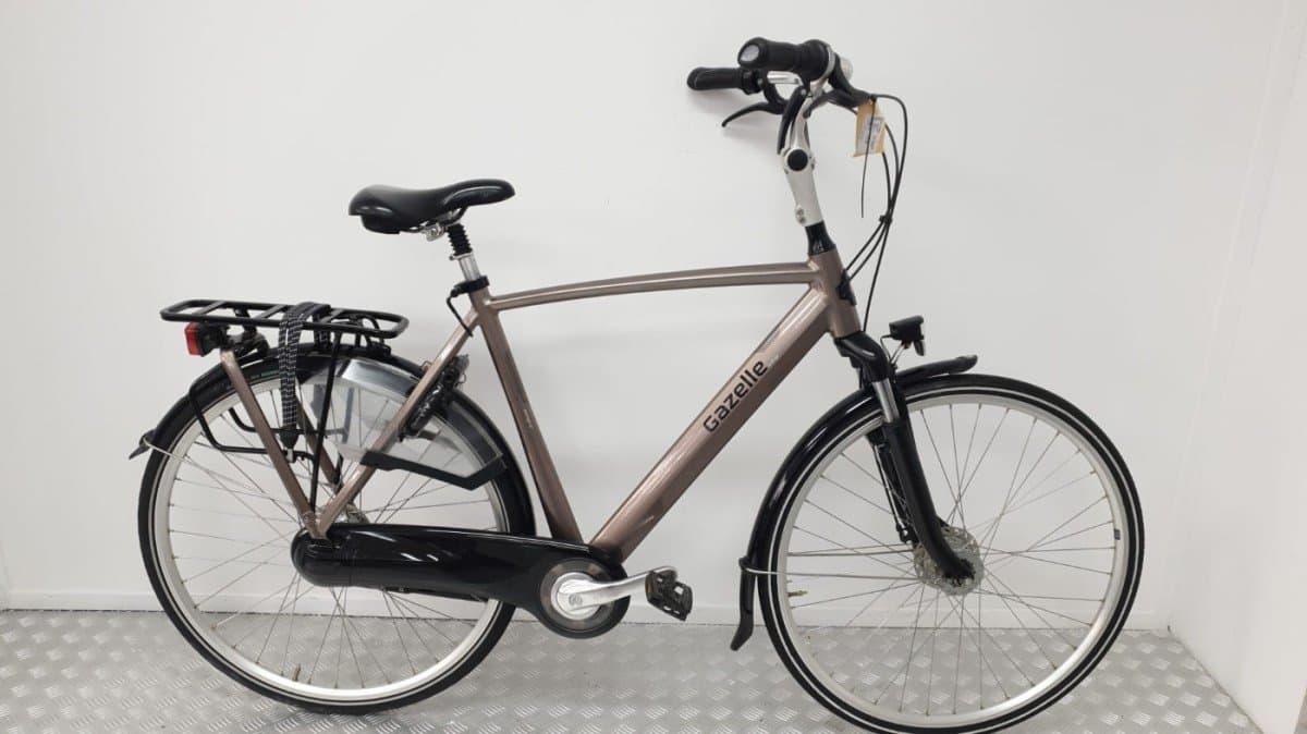 Gazelle Stadsfiets Bruin - Tweedehands, Rijklaar