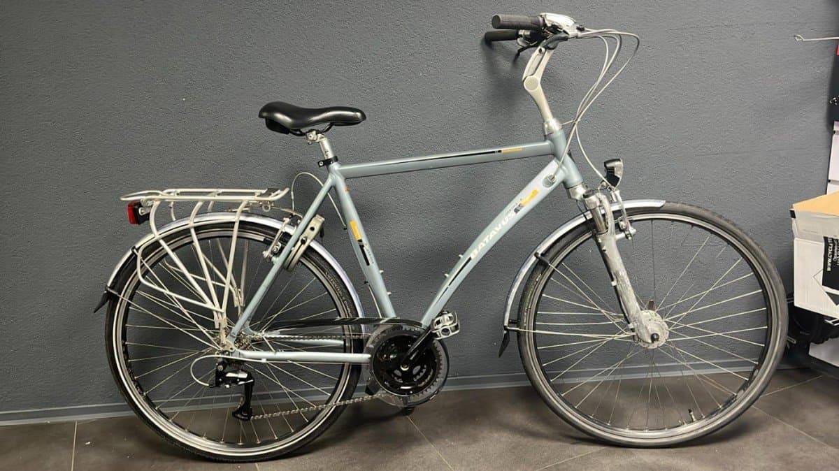 Tweedehands Batavus Stadsfiets Blauw – 7-versnellingen