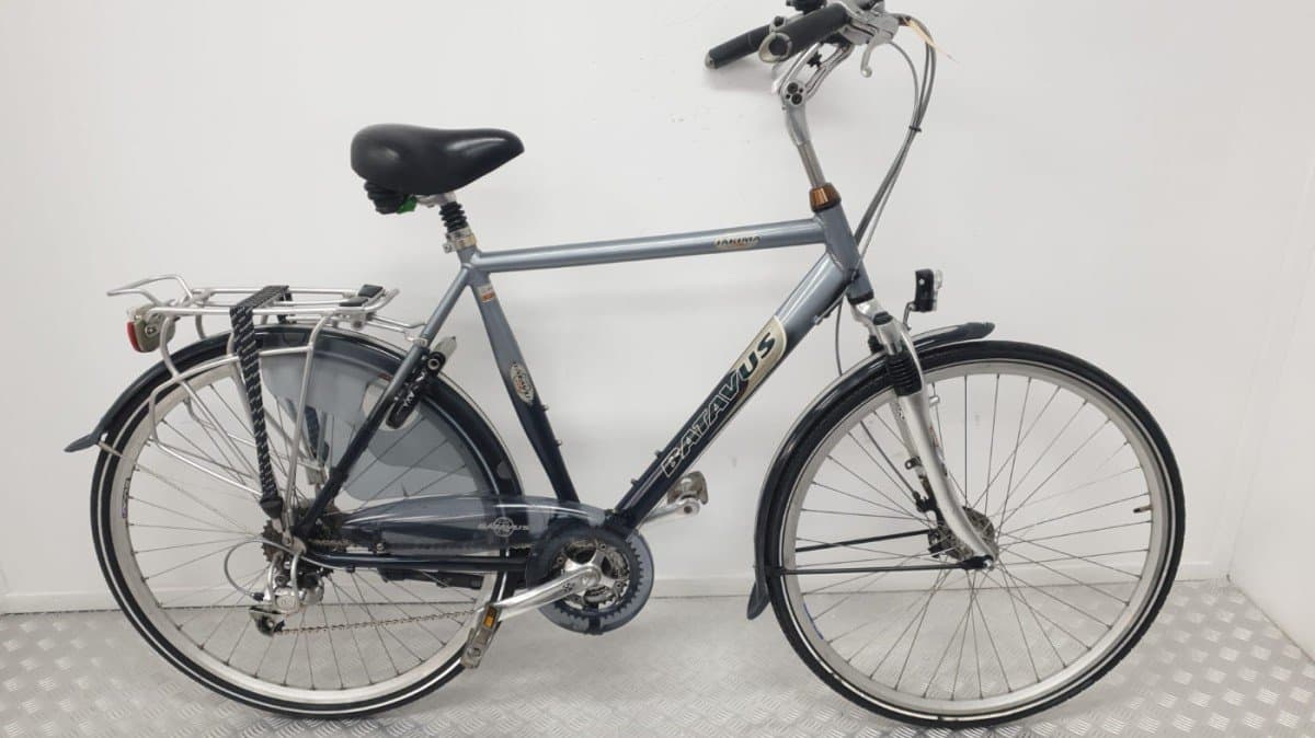 Batavus Stadsfiets Tweedehands - Blauwgrijs, 21 Versnellingen