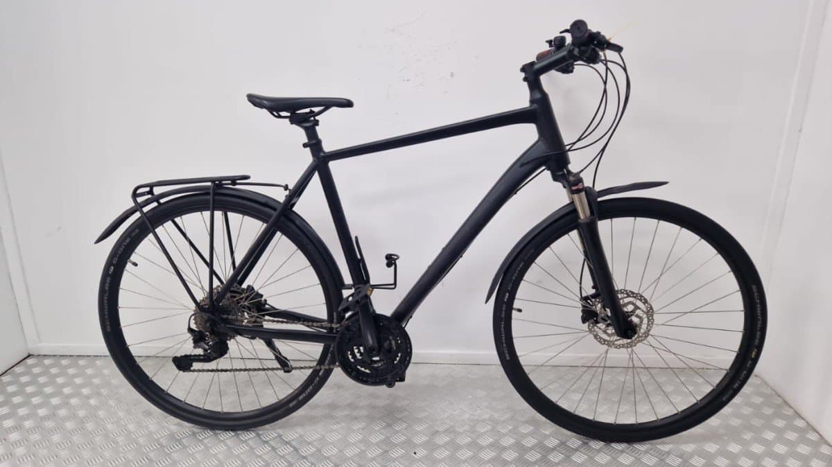 Tweedehands Hybride Fiets Zwart - Rijklaar en Betaalbaar