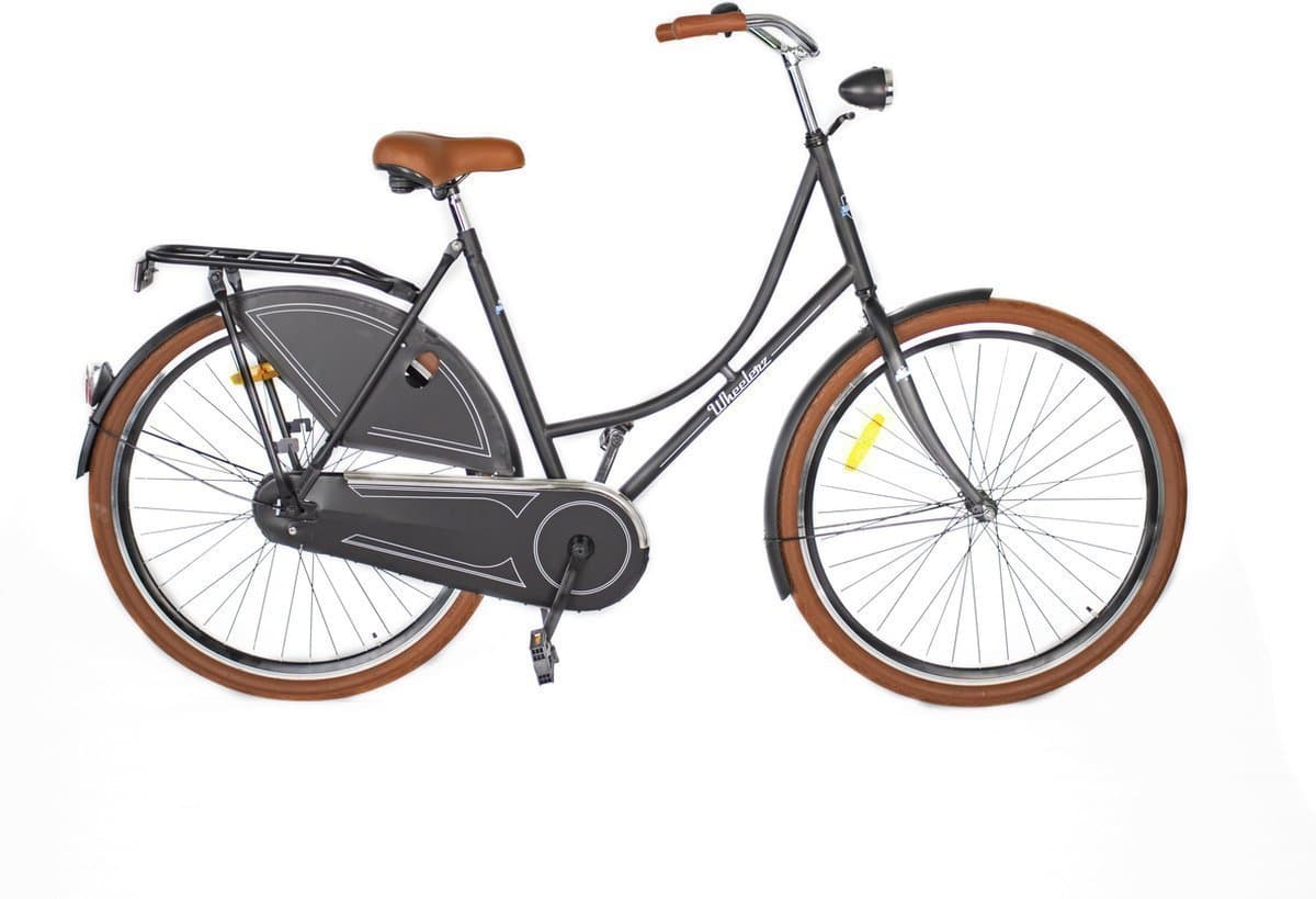 Wheelerz Familie fiets 57cm - Matzwart, Nieuw