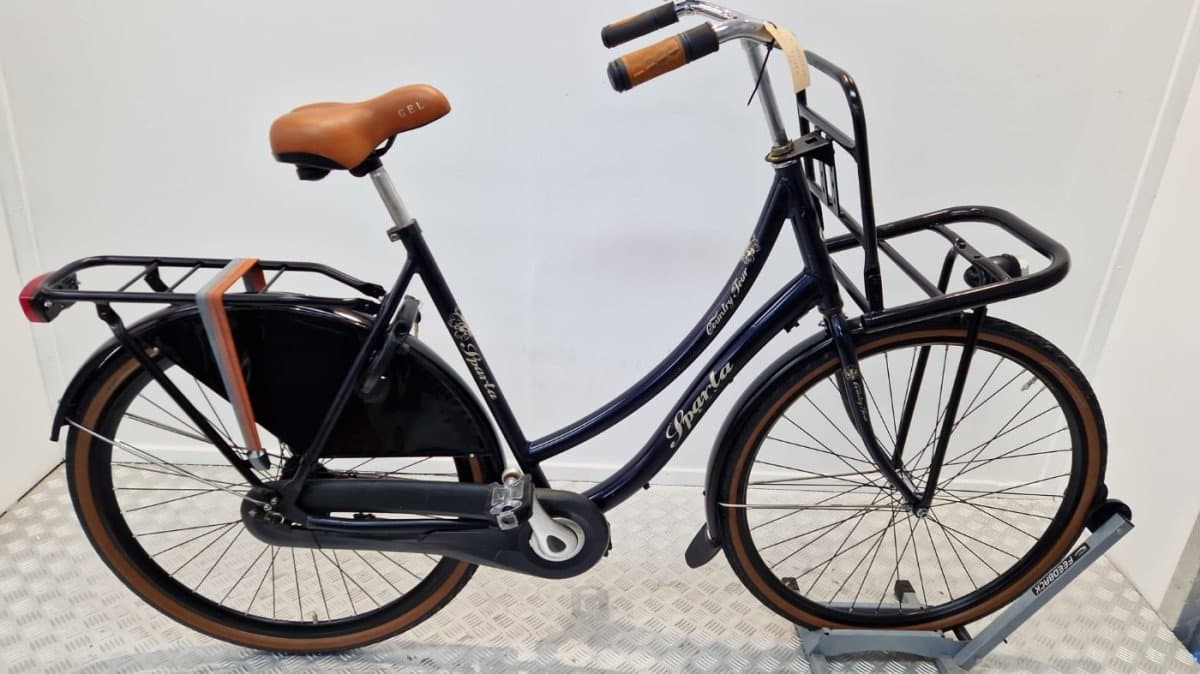 Tweedehands Sparta Transportfiets Donkerblauw - €279