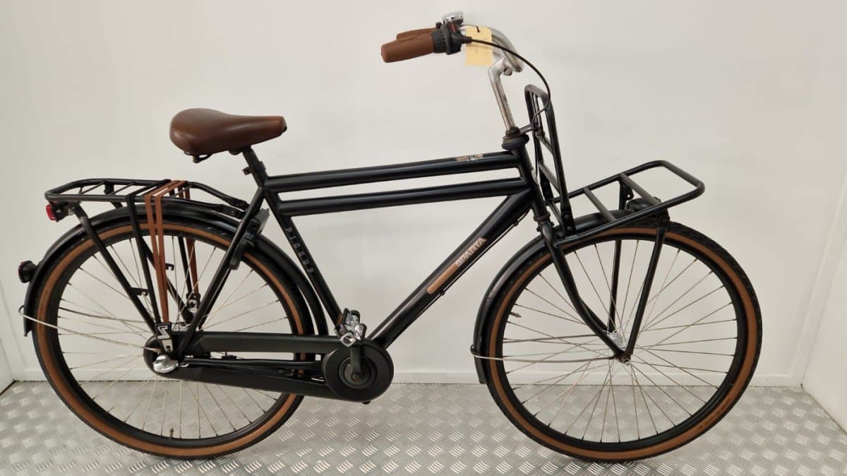 Tweedehands Sparta Stadsfiets Zwart – Rijklaar & Betaalbaar